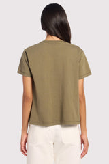 Vintage Cotton Everyday T-Shirt | Olive