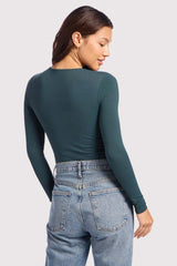 Long Sleeve Crewneck Bodysuit | Alpine