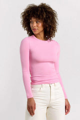 Slinky Rib Long Sleeve Shirt