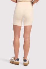High-Waist Elevate Biker Short | Bone
