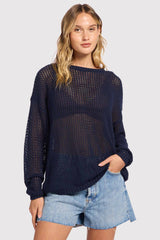 Open Knit Sweater