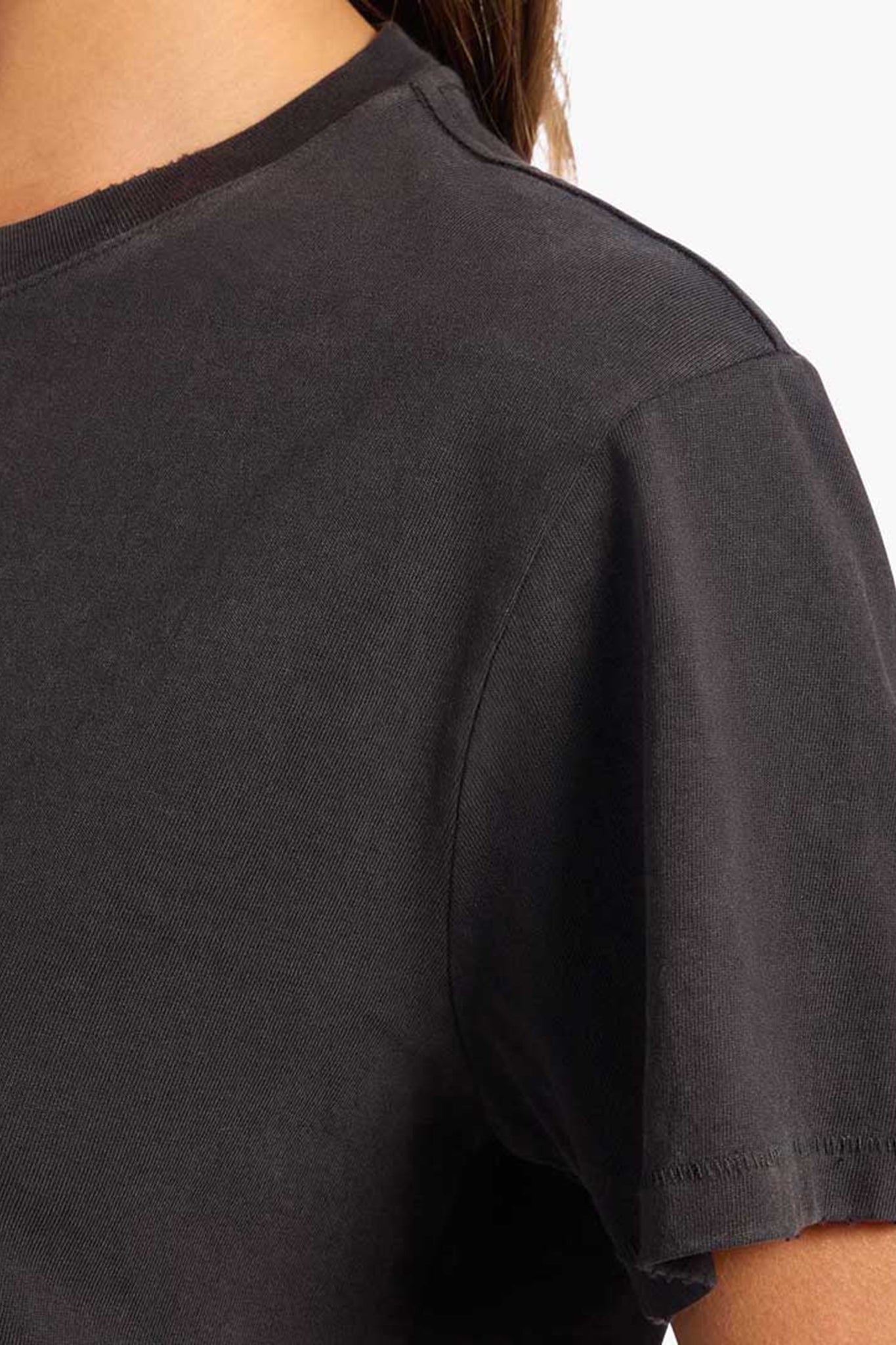 Vintage Cotton Everyday T-Shirt | Washed Black