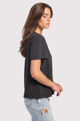 Vintage Cotton Everyday T-Shirt | Washed Black