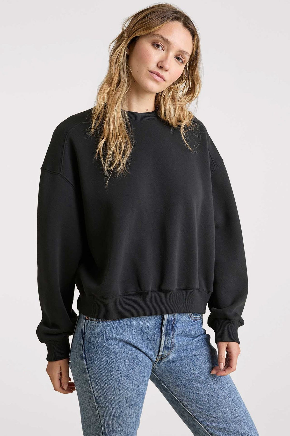 Classic Crewneck Sweatshirt | Black