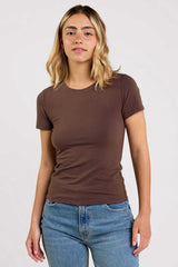 Cotton Stretch Classic Crewneck Tee