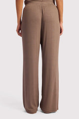 Slinky Rib Lounge Pant | Mocha
