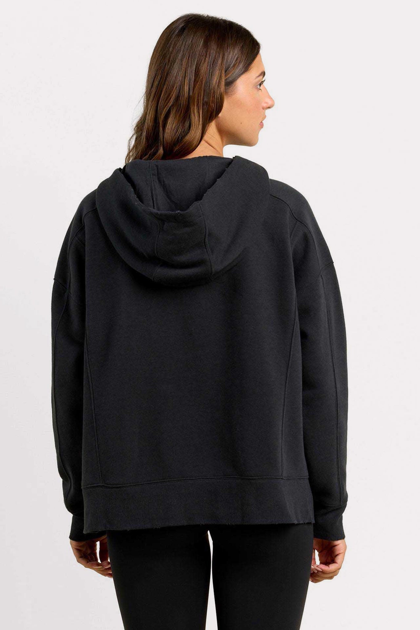 Vintage Fleece Downtime Quarter-Zip | Black