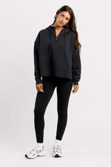 Vintage Fleece Downtime Quarter-Zip | Black