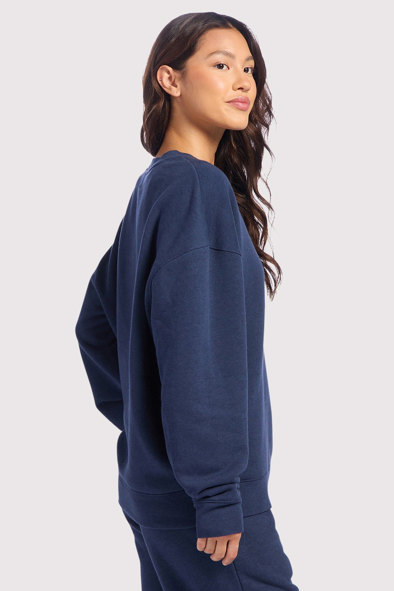 Vintage Fleece Crewneck | Navy