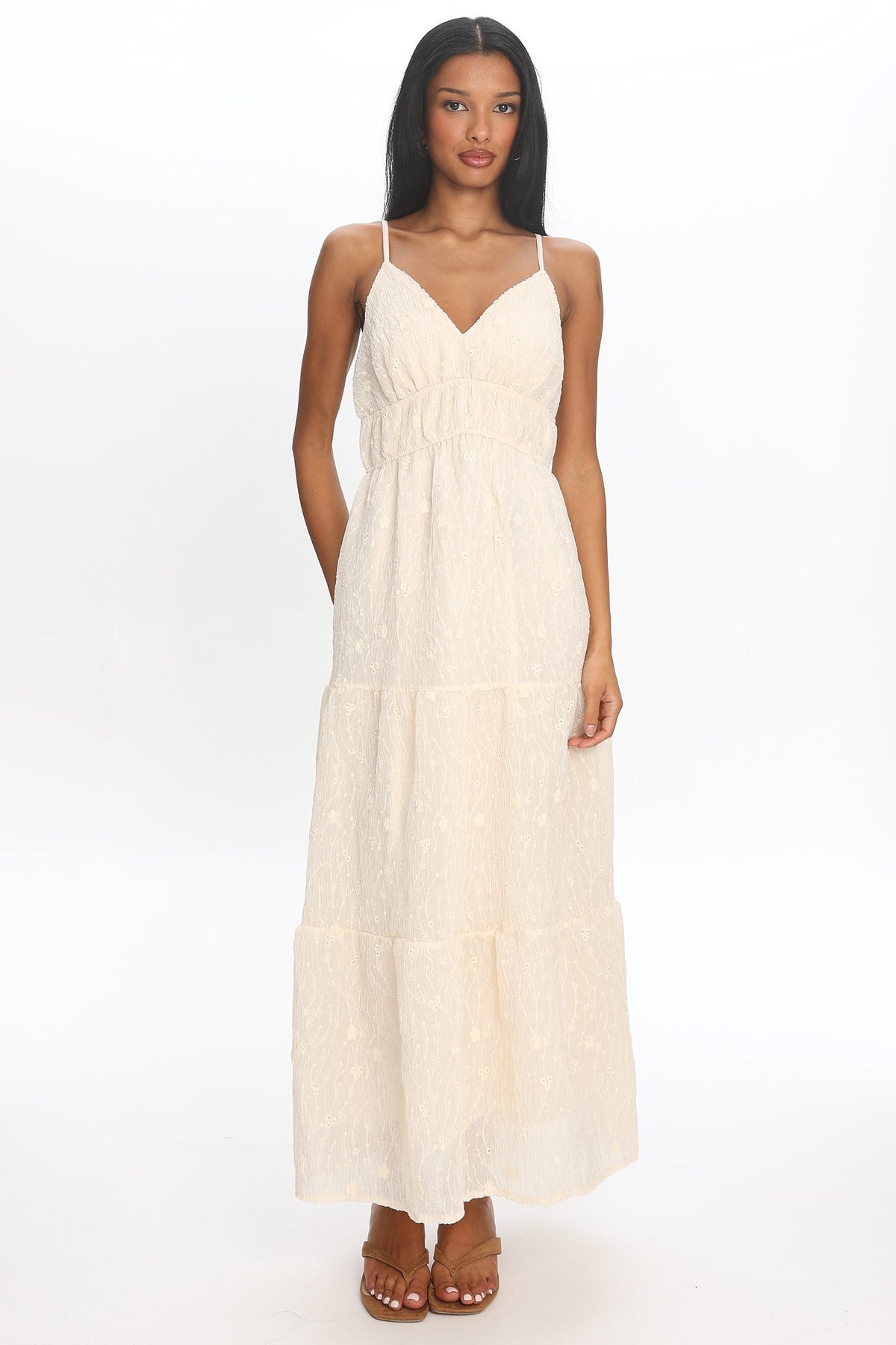 Xyla Maxi Dress Ivory