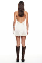 LIONESS Stars Align Mini Dress Cream