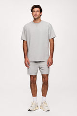 Performance Waffle T-Shirt | Heather Grey