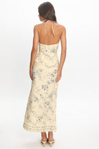 Demona Halter Maxi Dress Butter