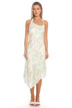 After Sunrise Asymmetric Midi Dress Mint
