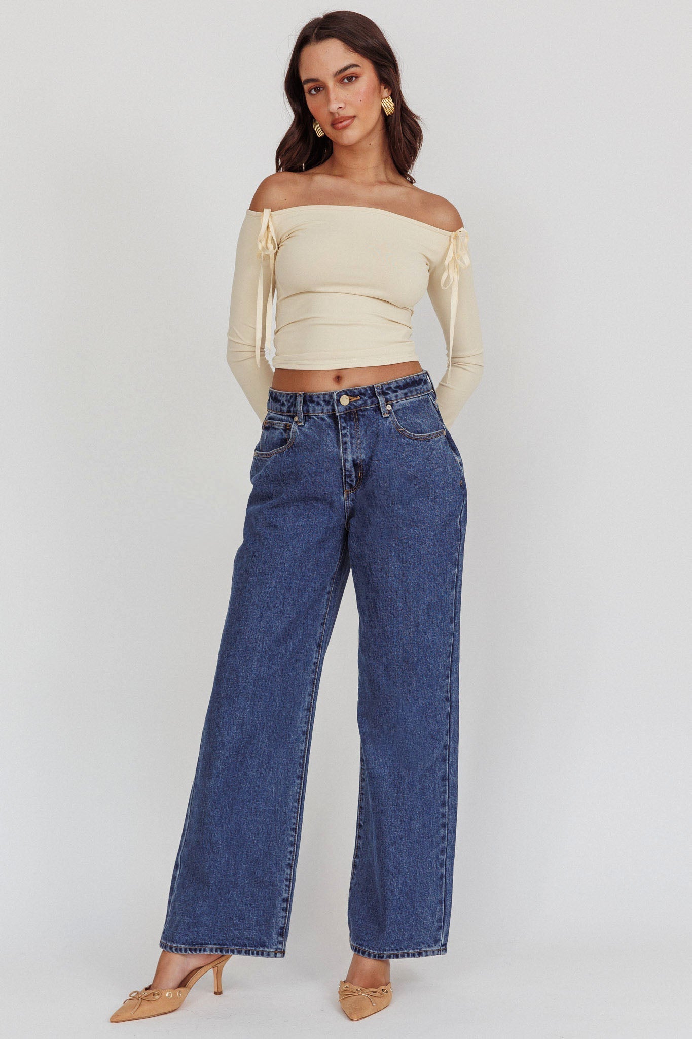 Abrand 95 Mid Baggy Petite Bella Secondary image