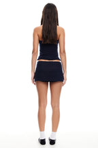 LIONESS 1999 Halter Neck Top Navy