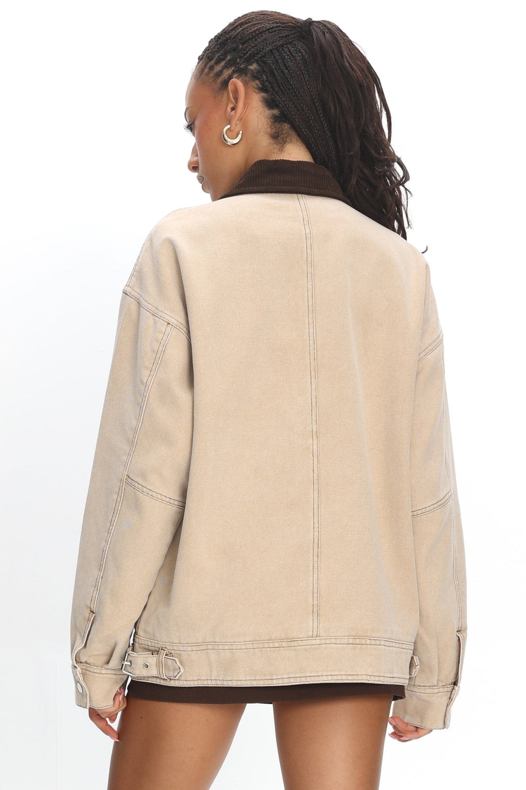 LIONESS Workwear Jacket Stone