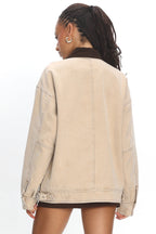 LIONESS Workwear Jacket Stone