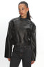 LIONESS Driftwood Bomber Jacket Onyx