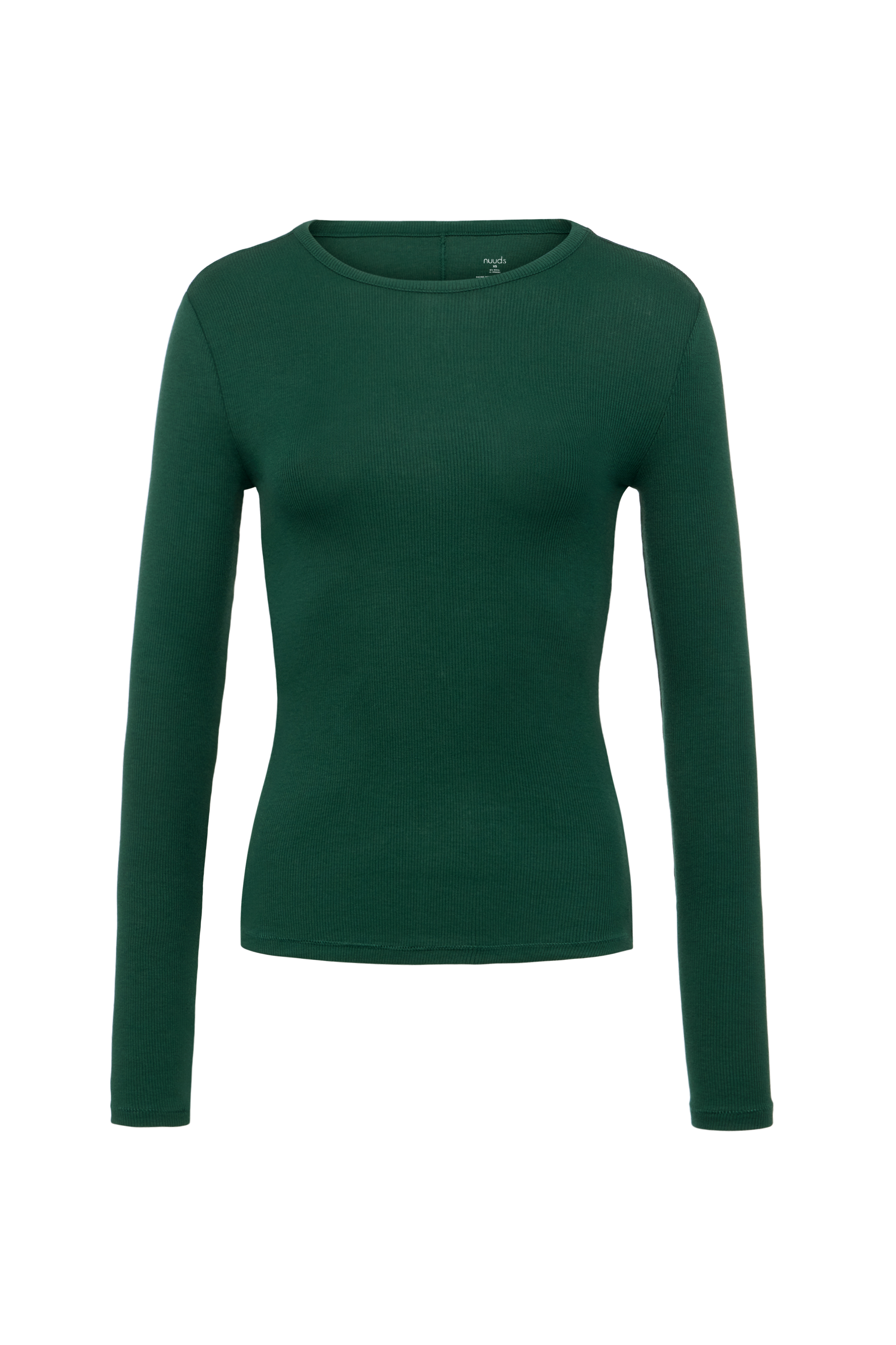 Slinky Rib Long Sleeve Shirt | Hunter