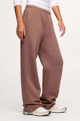 Core Fleece Wide Leg Sweatpant | Cocoa