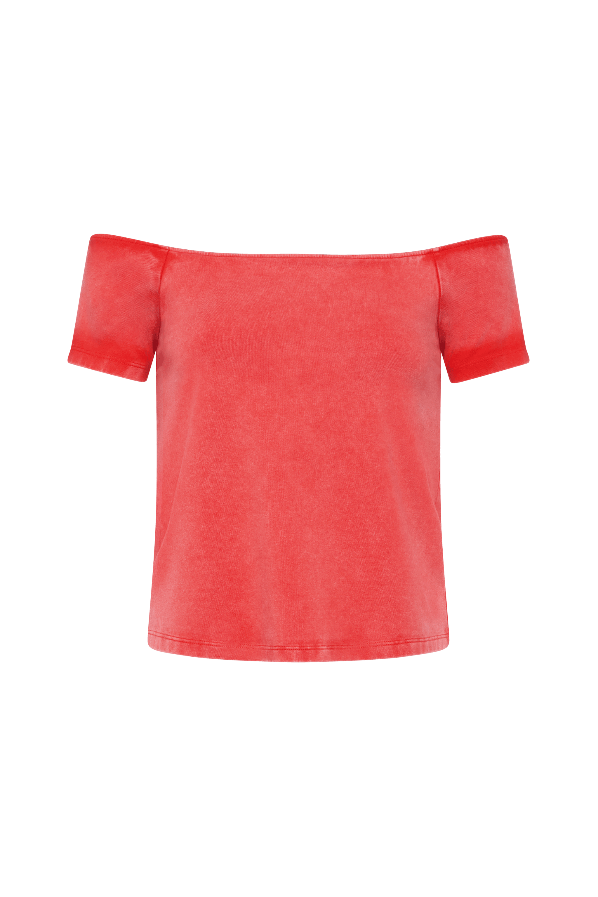 Ease Tee | Washed Hibiscus