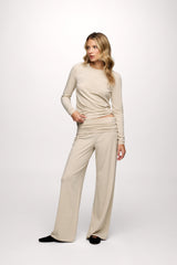 Slinky Jersey Lounge Set | Heather Oat