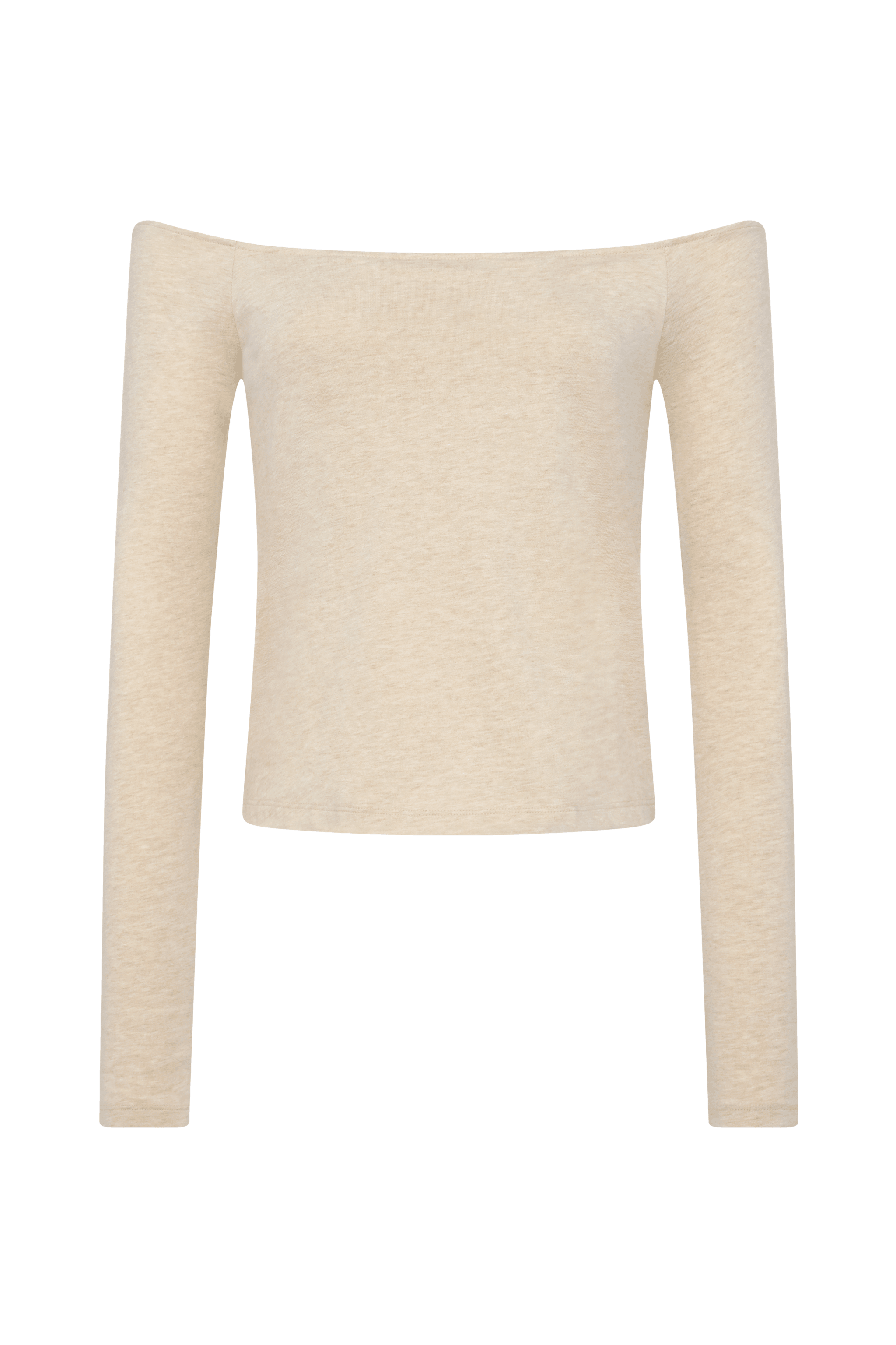Ease Long Sleeve Top | Heather Oat