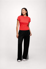 Shrunken Tee | Hibiscus