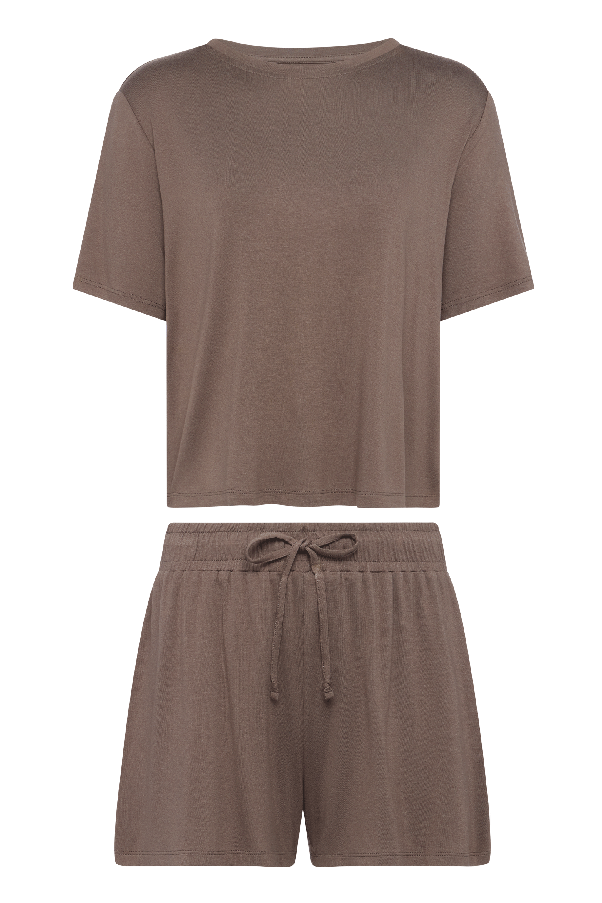 Pajama Short Set | Mocha