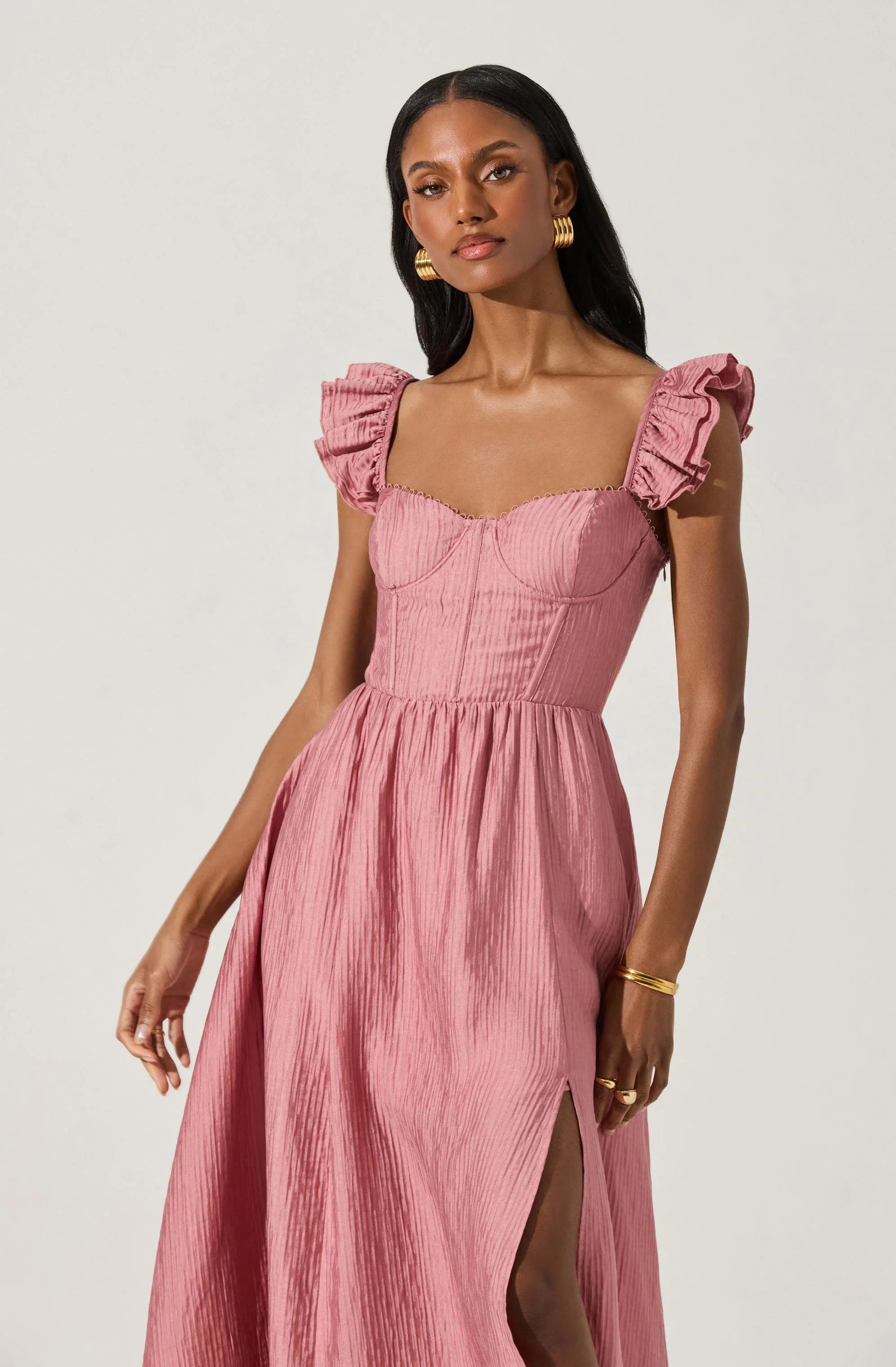 Lbruh Wedelia Bustier Midi Dress