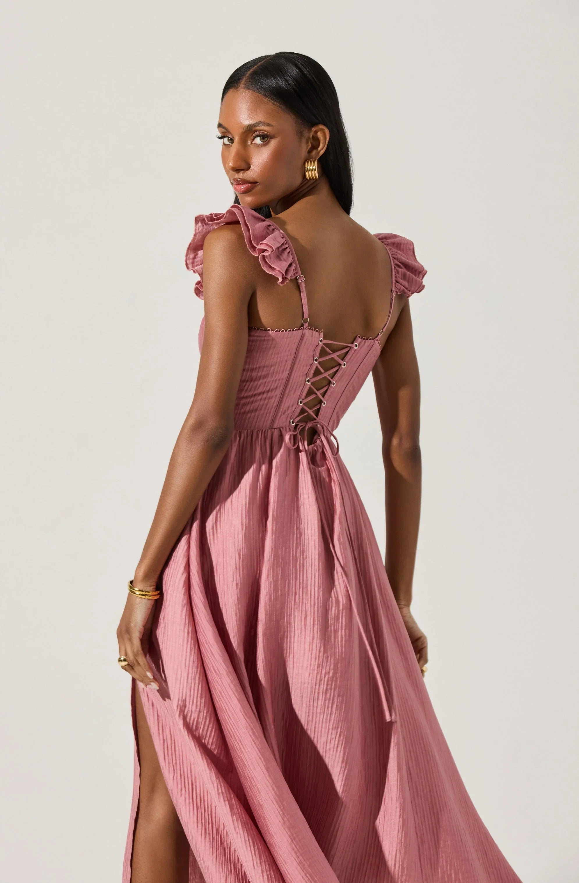 Lbruh Wedelia Bustier Midi Dress