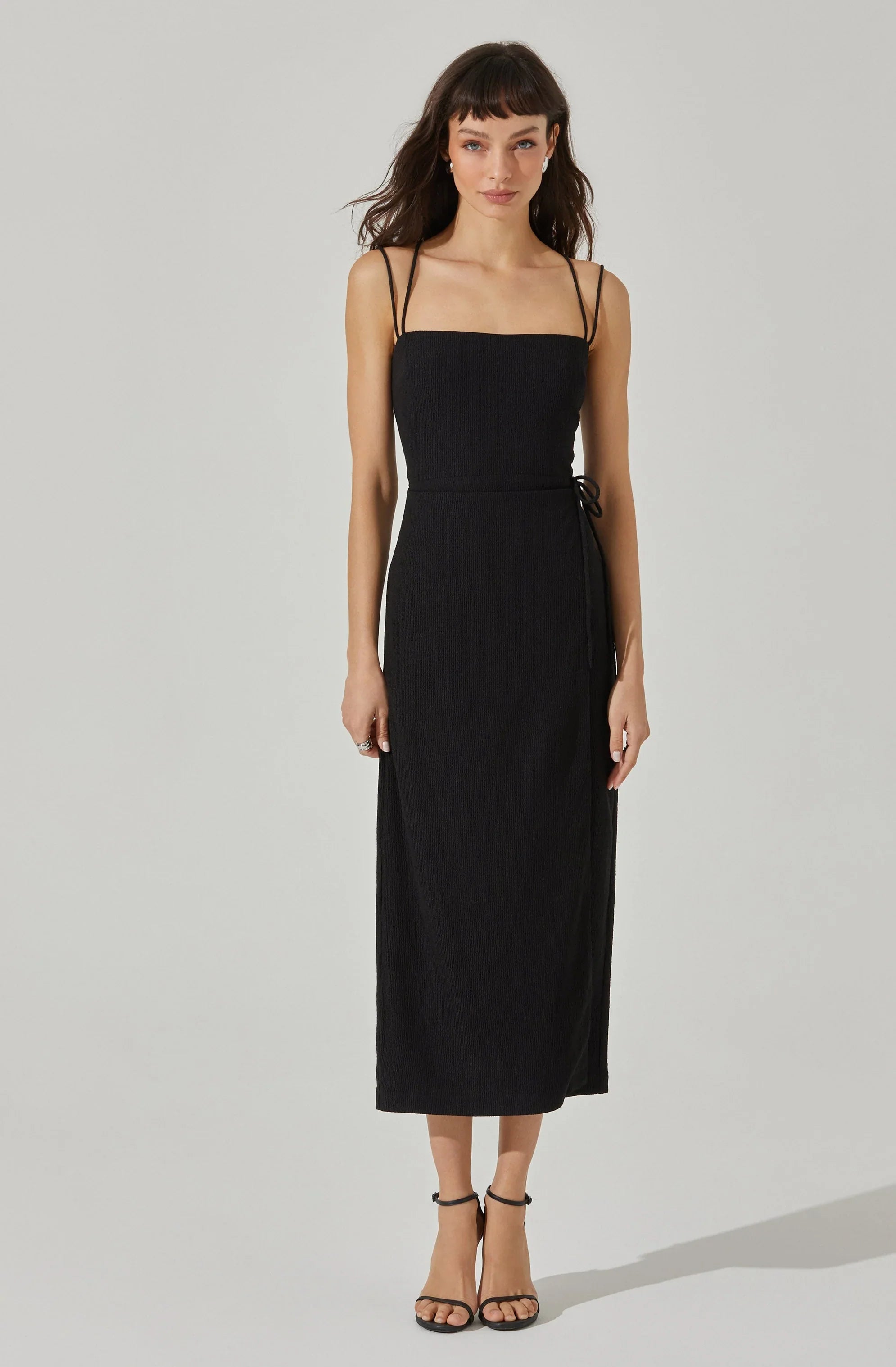 Lbruh Brinda Wrap Midi Dress