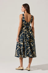 Lbruh Vinya Drop Waist Midi Dress
