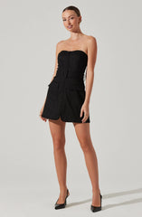Lbruh Deniz Strapless Mini Dress