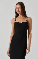 Lbruh Adana Bow Detail Bustier Dress