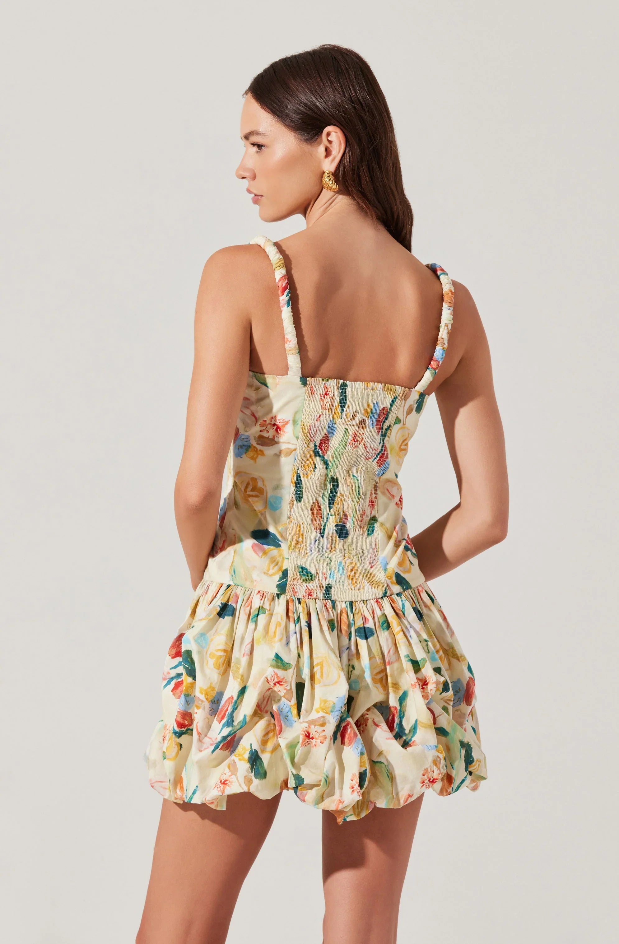 Lbruh Keyla Floral Bubble Dress