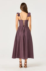 Lbruh Wedelia Bustier Midi Dress