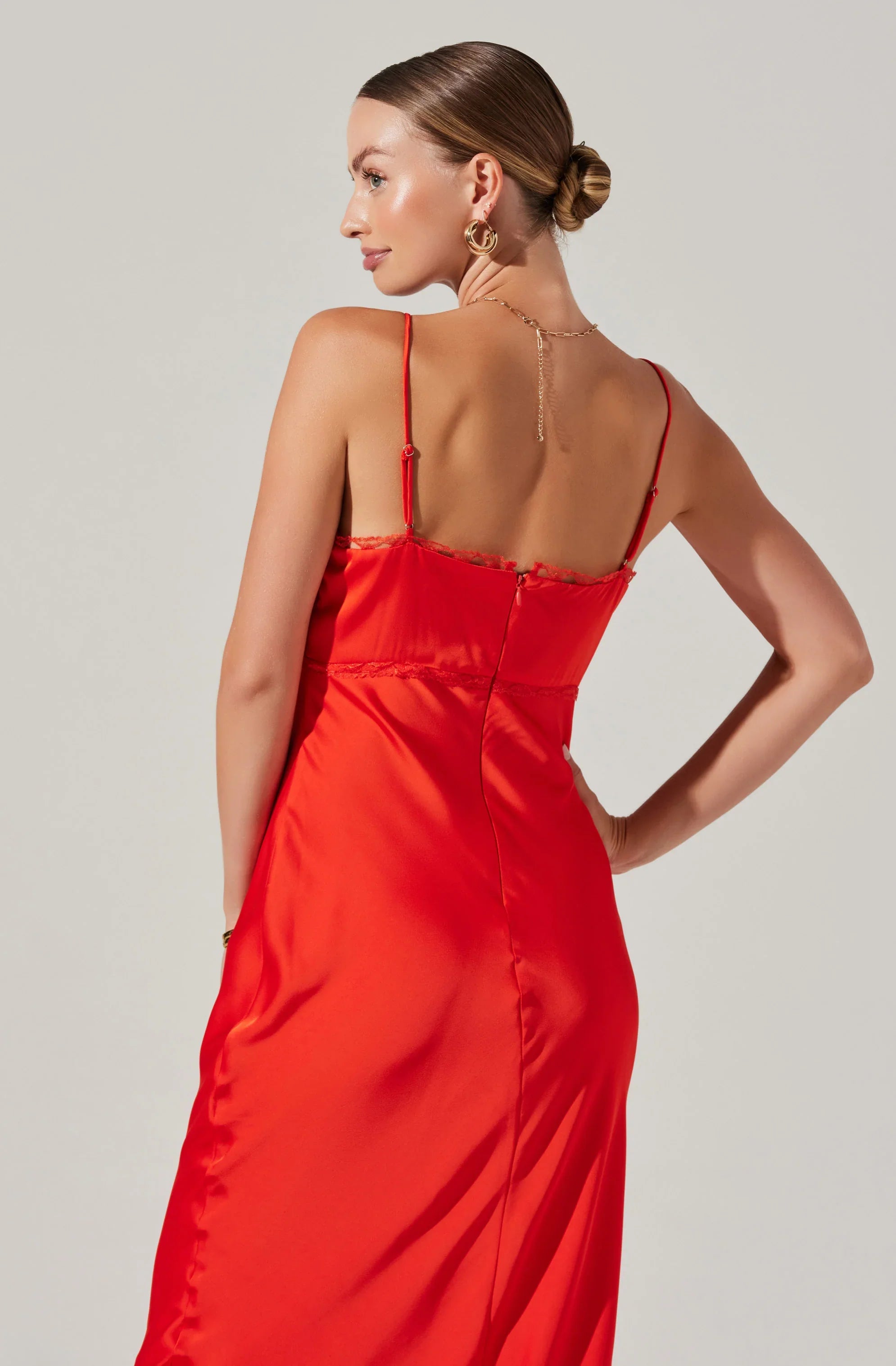 Lbruh Florianne Satin Maxi Dress