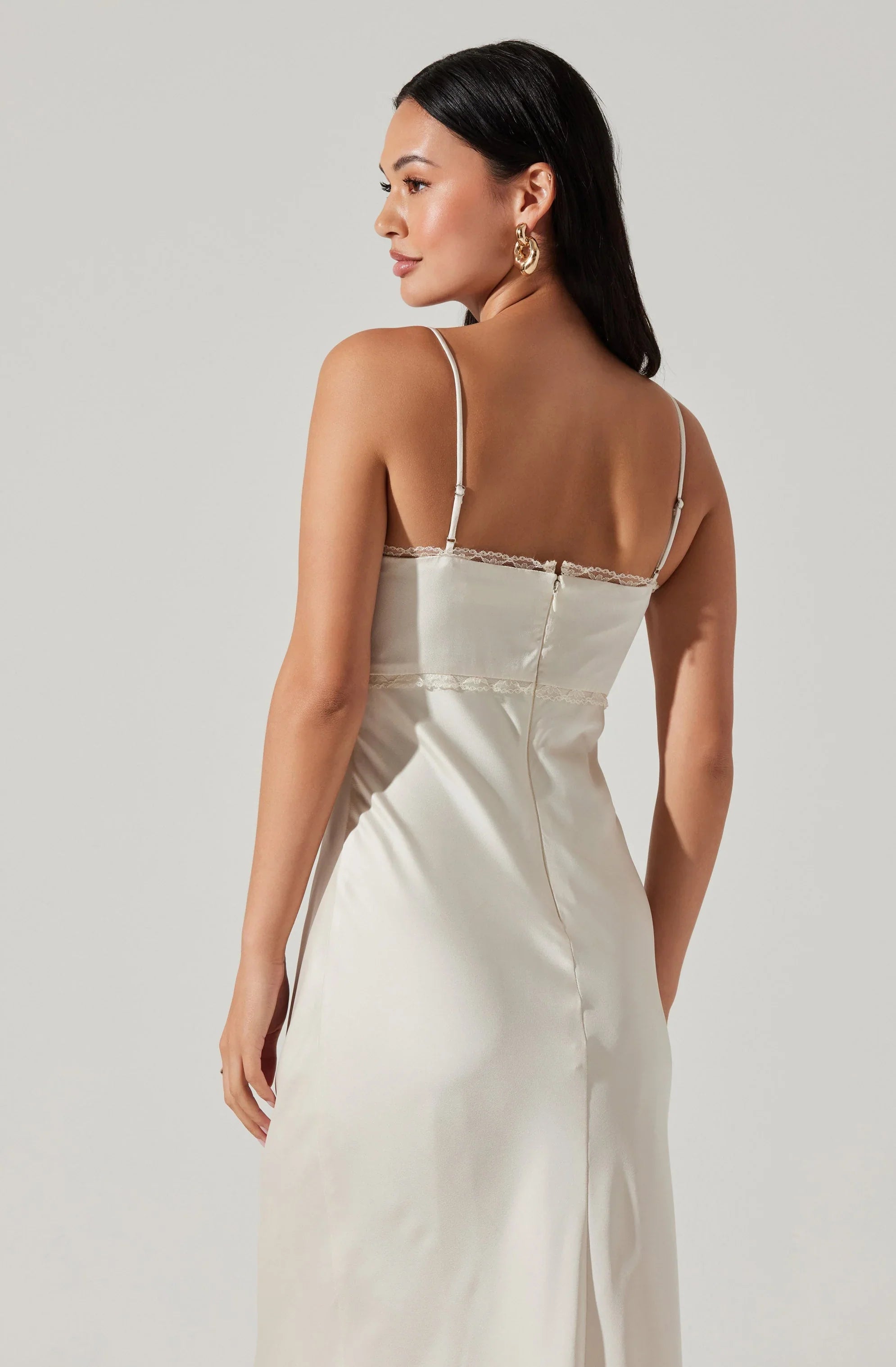 Lbruh Florianne Satin Maxi Dress