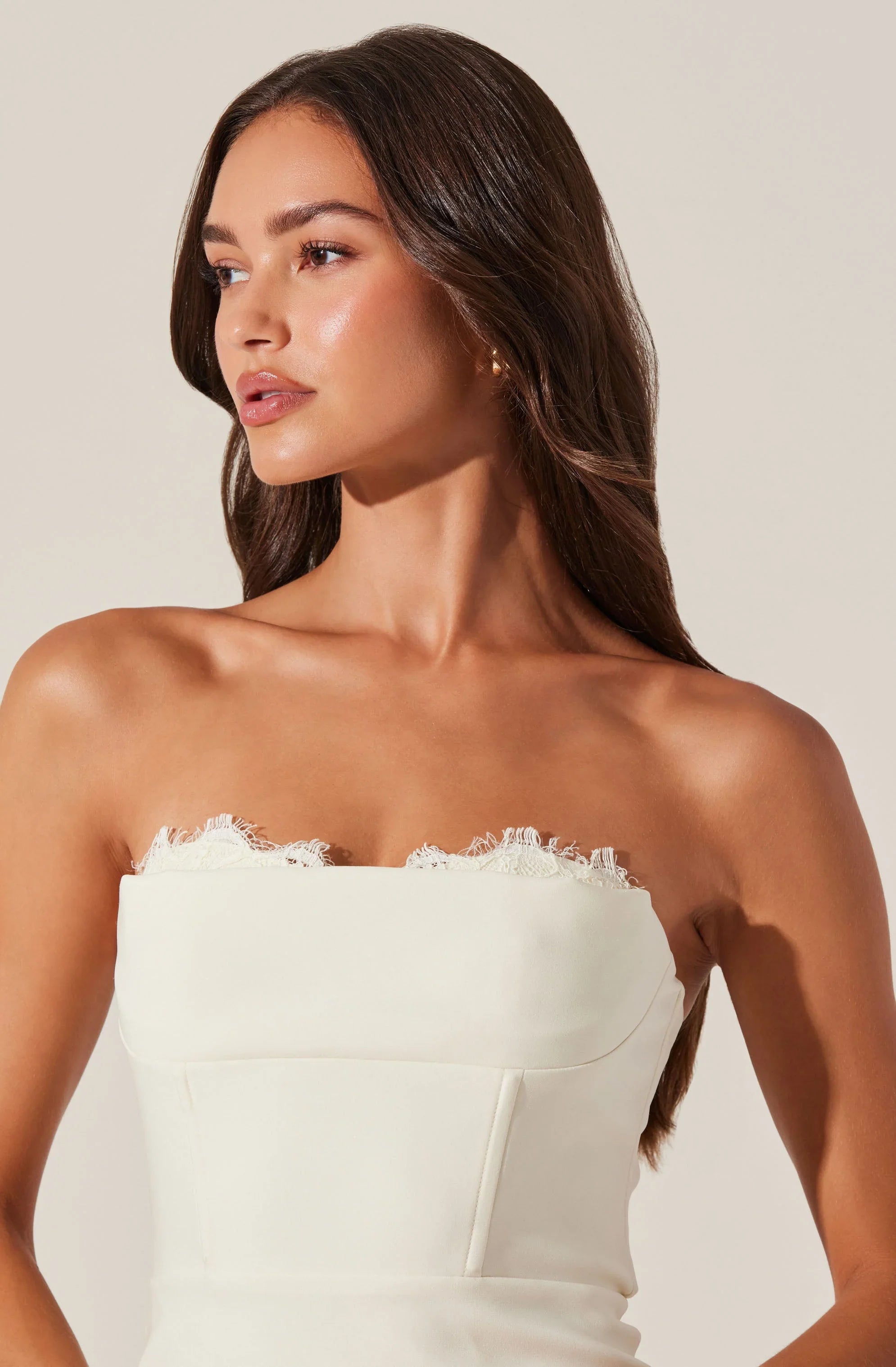 Lbruh Melani Lace Peekaboo Dress