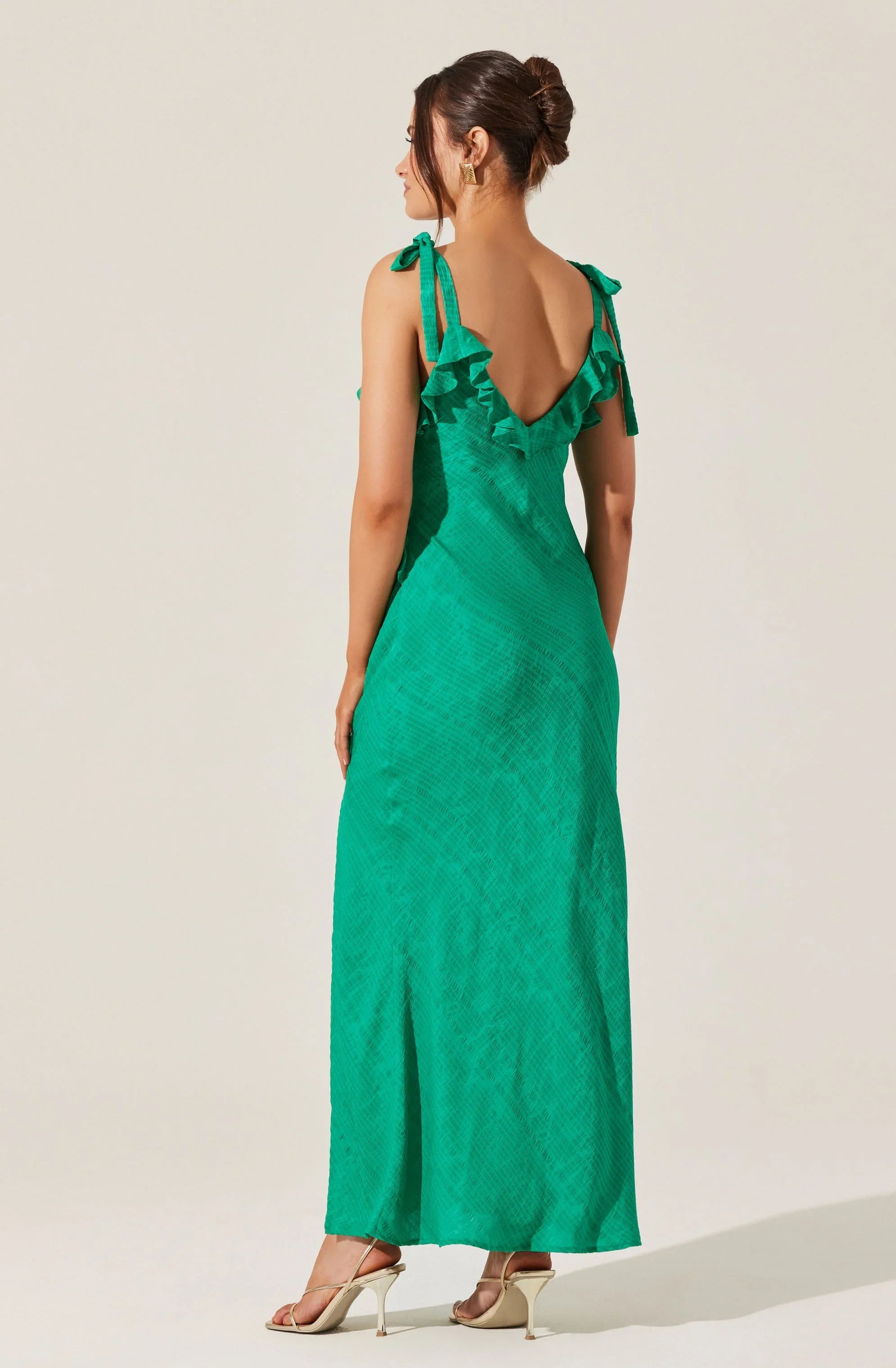 Lbruh Sorbae Ruffle Maxi Dress