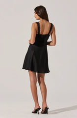 Lbruh Alva Lace Trim Mini Dress