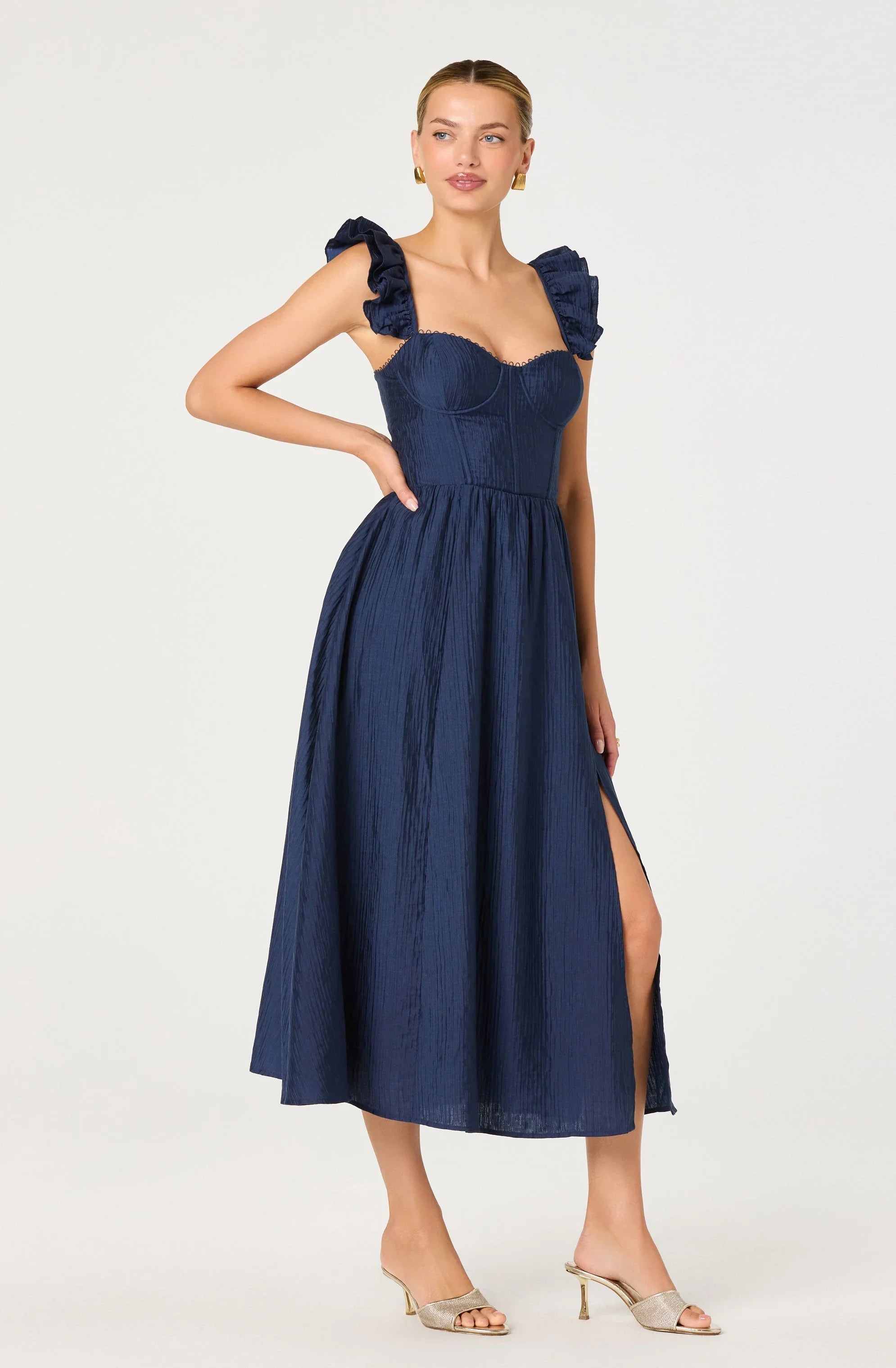 Lbruh Wedelia Bustier Midi Dress