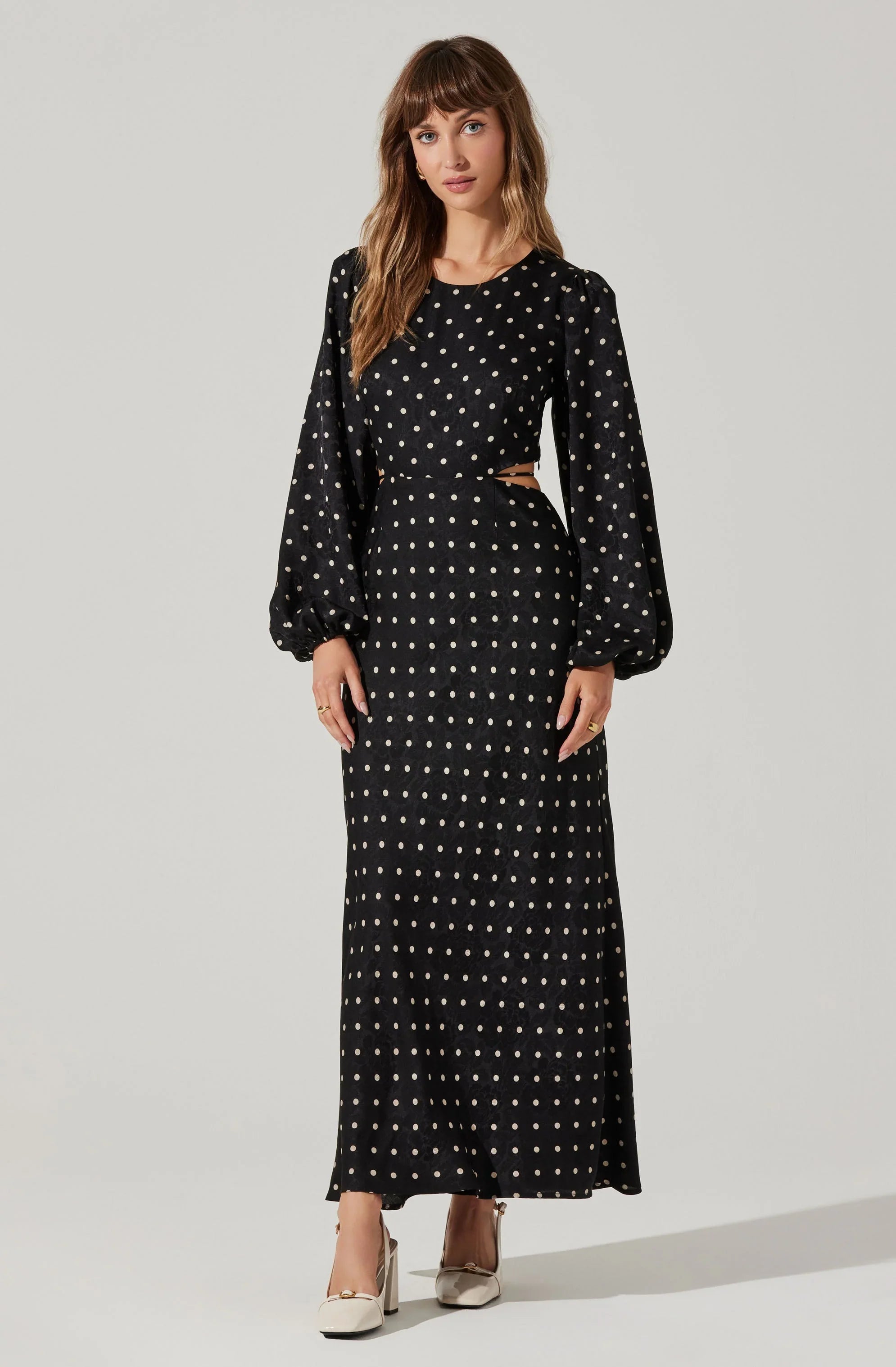 Lbruh Quinn Floral Cutout Maxi Dress
