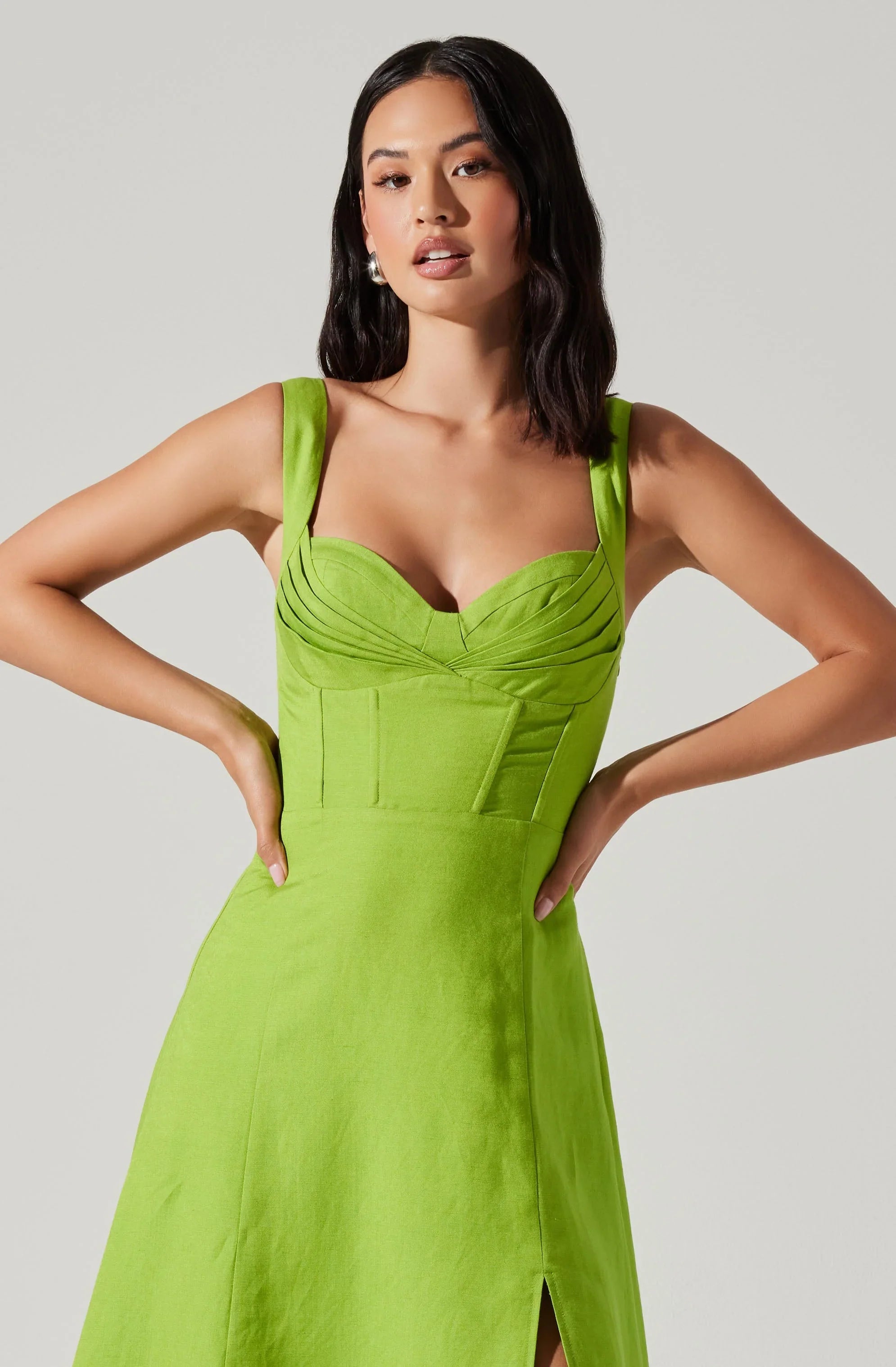 Lbruh Estella Corset Midi Dress
