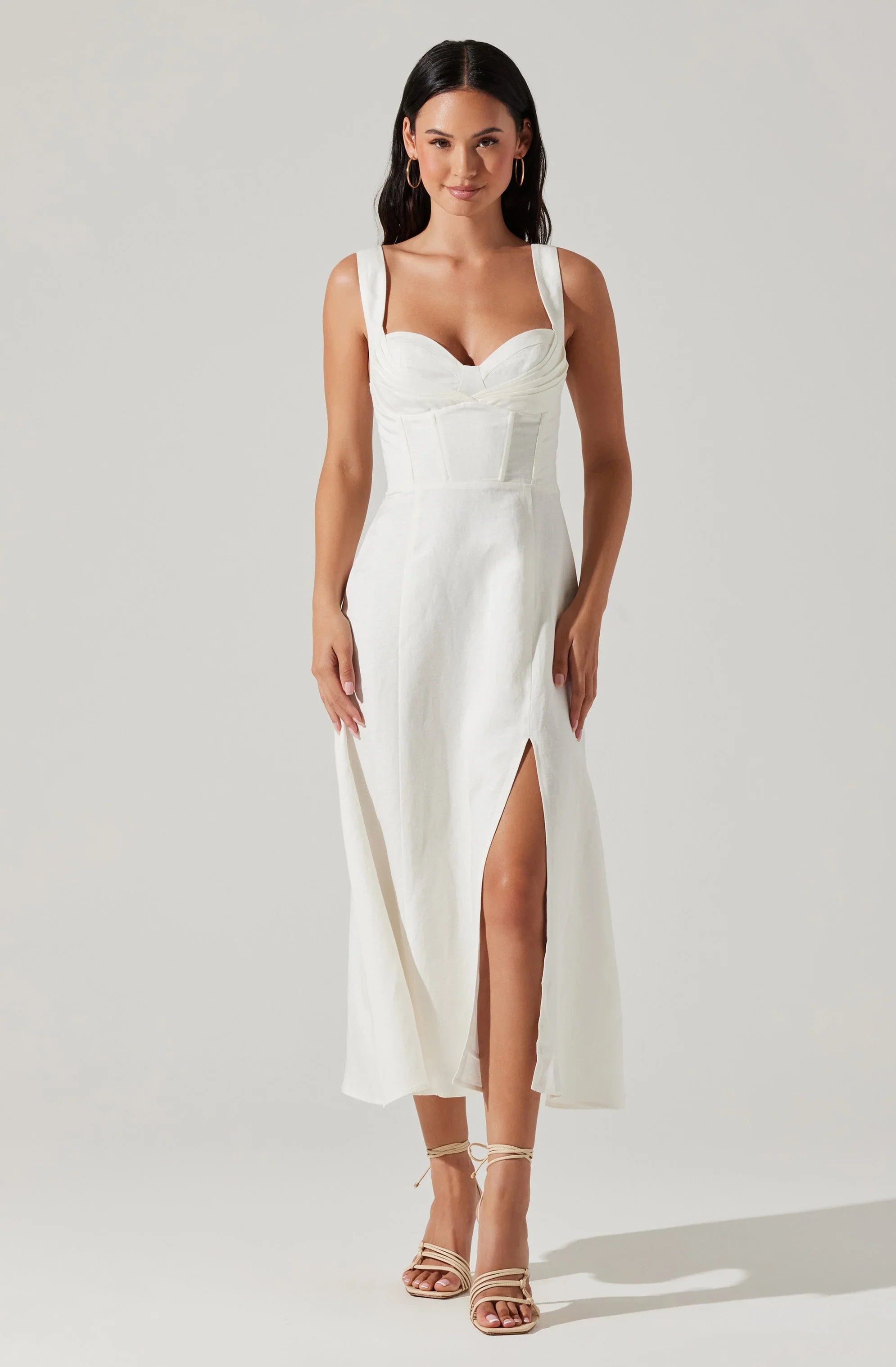 Lbruh Estella Corset Midi Dress