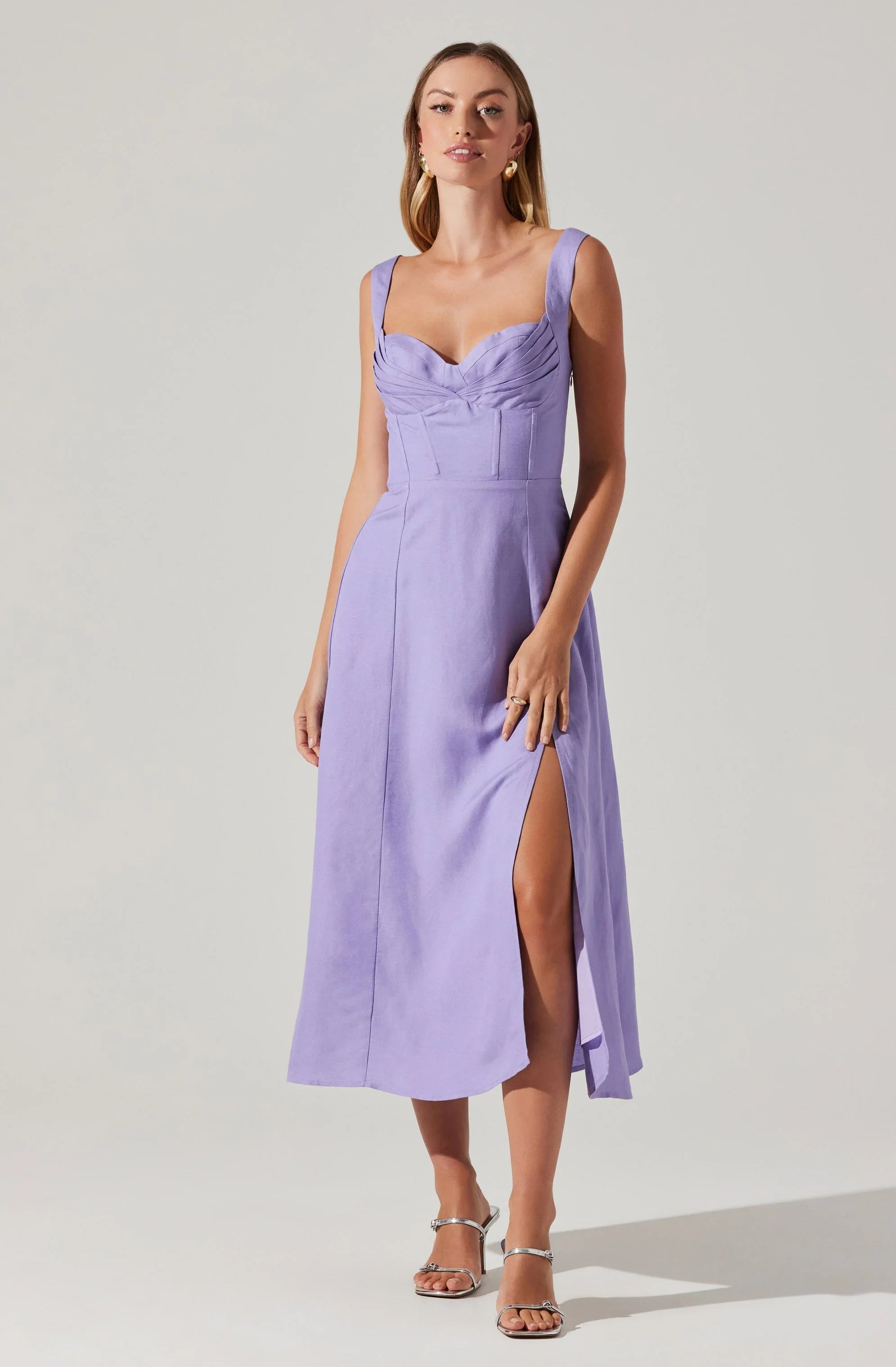 Lbruh Estella Corset Midi Dress