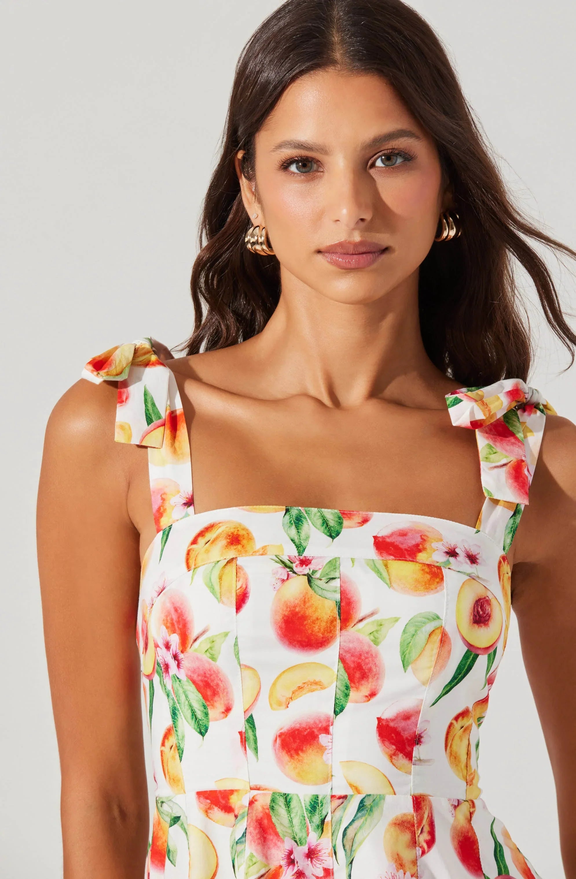 Lbruh Tinesha Bow Strap Mini Dress