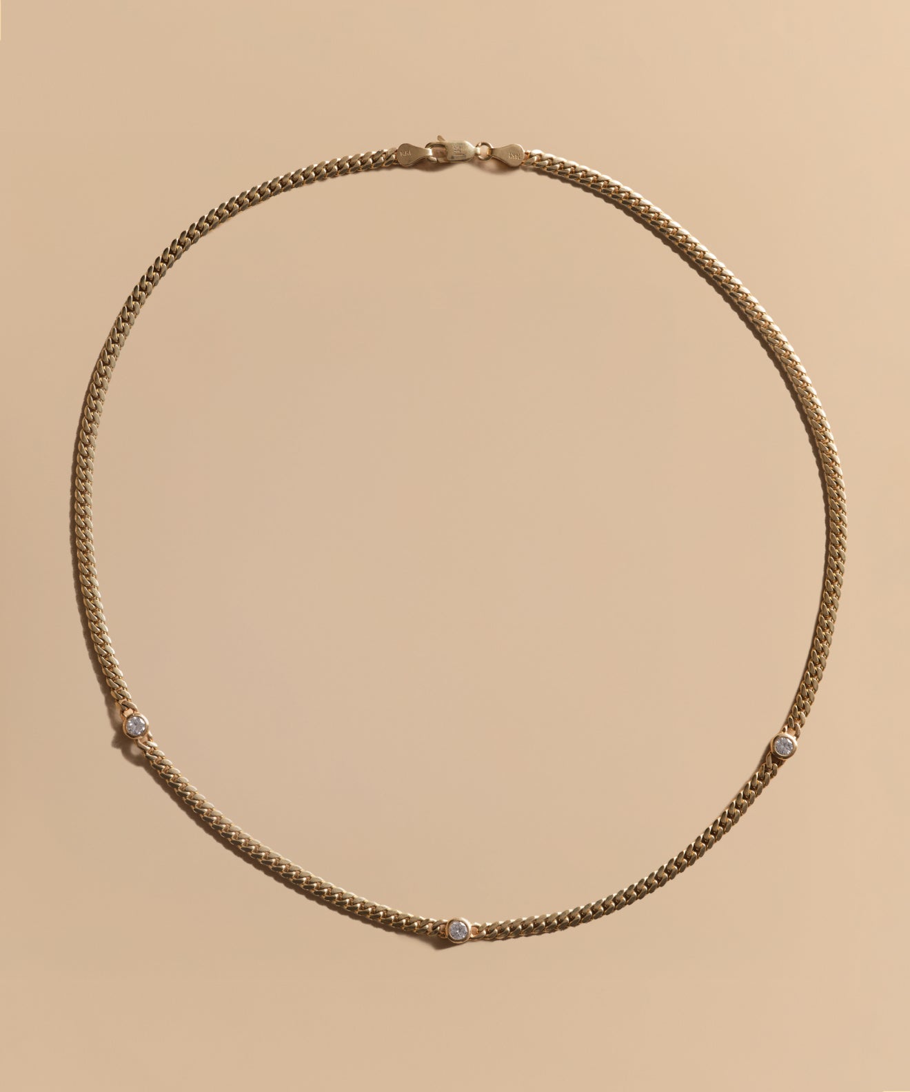 Merit Round Cut Diamond Necklace